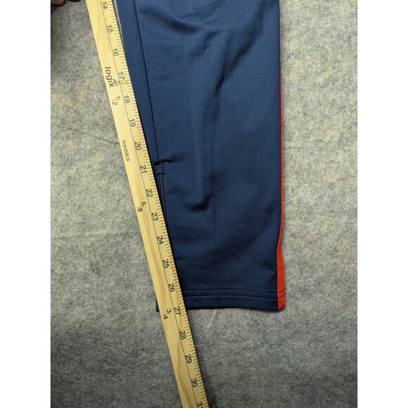 Under Armour Pants Men's Small Navy UA Tricot Track Zip Ankle Athletic 1330615 - Picture 6 of 9